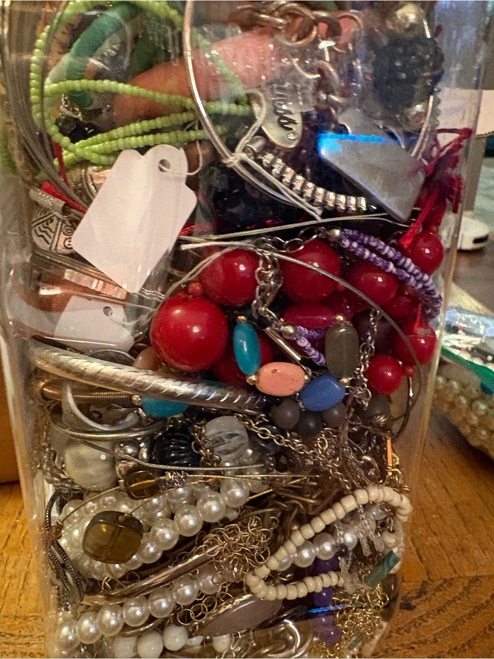 Jewelry jar all wearable 4lbs+